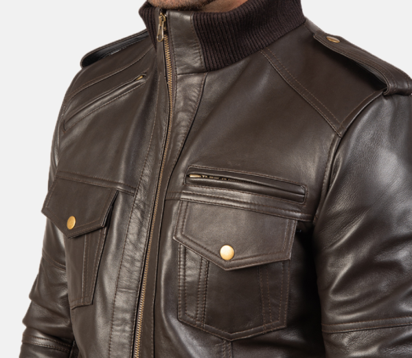 Bomber-leather-jacket