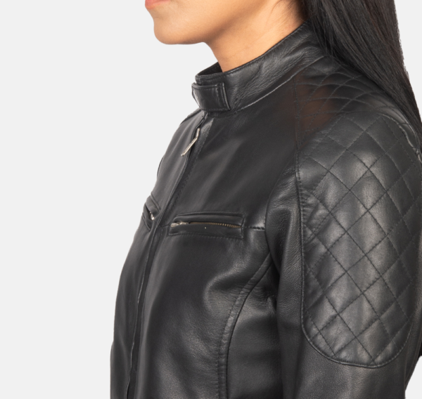 Axton Black Leather Jacket – Modern and Stylish Design